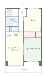 ブリージェ姫路【203号室】の間取り