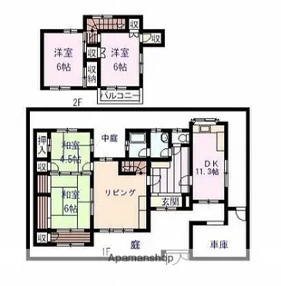 兵庫県姫路市御立東3丁目【一戸建】の間取り
