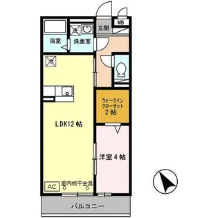 フィグガーデン【1階】の間取り