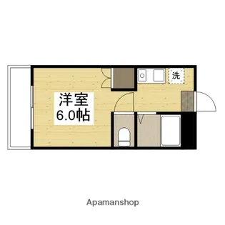 姫西ハイツ【301号室】の間取り