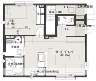 たんぽぽヴィラ3【1階】の間取り