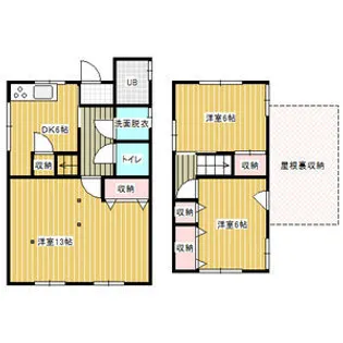 兵庫県姫路市大津区恵美酒町2丁目【一戸建】の間取り
