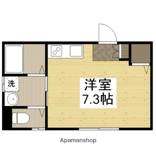 FLEUR若菜町【2階】の間取り