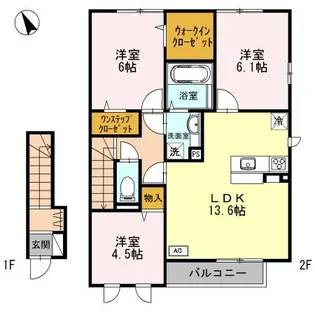 プレミアムレジデンス【2階】の間取り