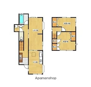 兵庫県姫路市広畑区小坂【一戸建】の間取り