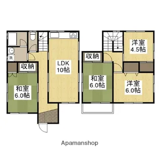 兵庫県姫路市香寺町相坂【一戸建】の間取り