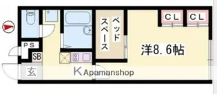 フレンドリーA【105号室】の間取り