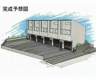 姫路市広畑区蒲田ガレージハウス【1号室】の外観