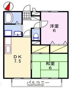 クレストみずほ B棟【2階】の間取り