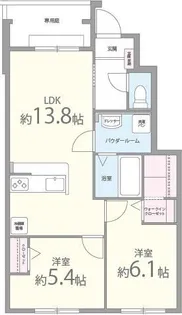サンテ ドミール【1階】の間取り
