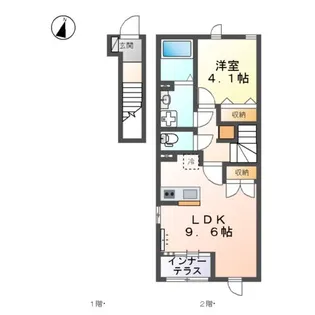 TMブルーム【2階】の間取り