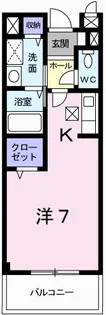 リバーサイドヴィレッジ【1階】の間取り