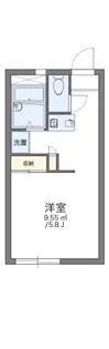 レオパレスL’ARC Y’S【112号室】の間取り