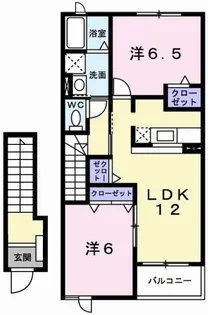 アメニティⅡ【2階】の間取り