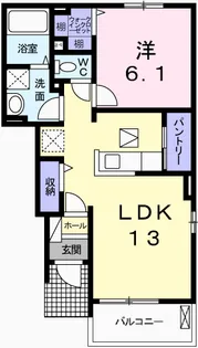 ボニートⅡ【1階】の間取り