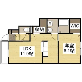 兵庫県姫路市別所町小林【アパート】の間取り