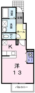 サンリットハウス【1階】の間取り
