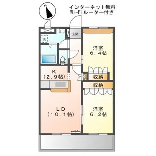 カサミラドールグランデ【3階】の間取り