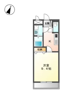 エクセレント,ON【1階】の間取り