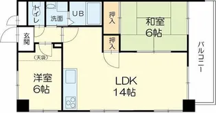 ピアイースト姫路白浜【4階】の間取り