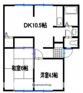 エクセル山崎【201号室】の間取り