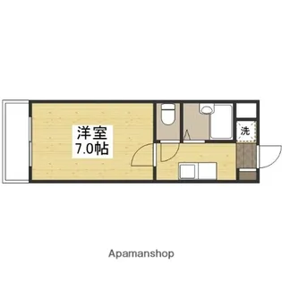 雅ガーデンハイツS【2階】の間取り