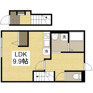 スマートハイツ【2階】の間取り
