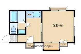 クローバーハイツ【2階】の間取り