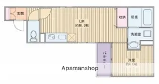 ALMO姫路駅前【501号室】の間取り