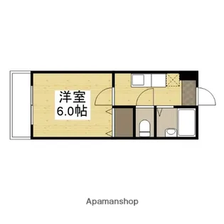 プラム書写【202号室】の間取り