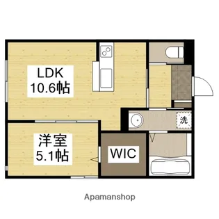 シャルマン シエロ【2階】の間取り