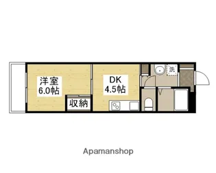 カサグランデモモ【401号室】の間取り