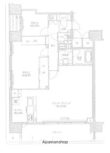 姫路ザ・レジデンス【11階号室】の間取り