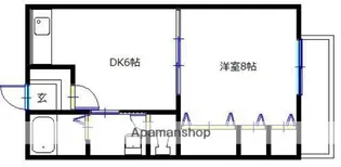 アンダンテ【1階】の間取り
