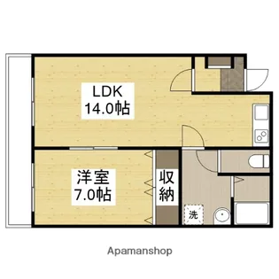 シティライフ北条【2階】の間取り