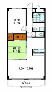 スタットニューヘン英賀保【3階】の間取り