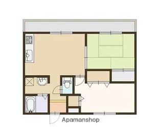 ラブリー姫路英賀保【502号室】の間取り