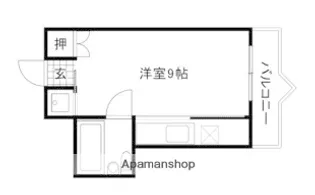 メゾンシンセイ【1階】の間取り