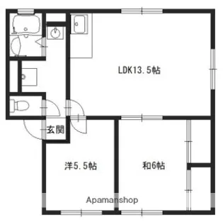 ジョイス広畑2【1階】の間取り