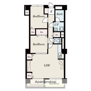 シャルムヒメゴー【2階】の間取り