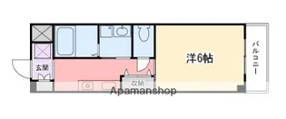 インタービレッジ城北二番館【310号室】の間取り