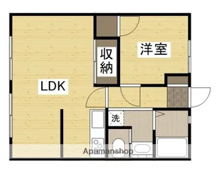 サンシティ小坂【1階】の間取り