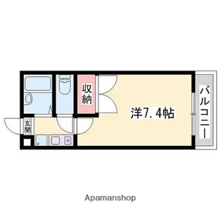 カルム三条町【1階】の間取り