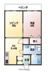 ディオ・ミオ【403号室】の間取り