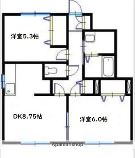 ウイング上郡【1階】の間取り