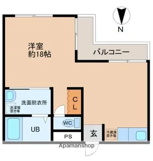 白国弘友ハイツ【201号室】の間取り