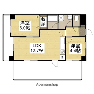 セントポーリアⅠ【7階】の間取り