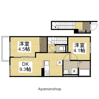 メゾン・ド・FⅦ【201号室】の間取り