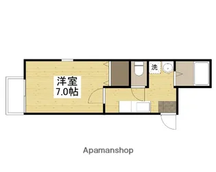 エトランスAISE(アイセ)【205号室】の間取り