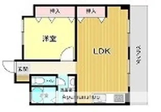 HK81マンション【302号室】の間取り